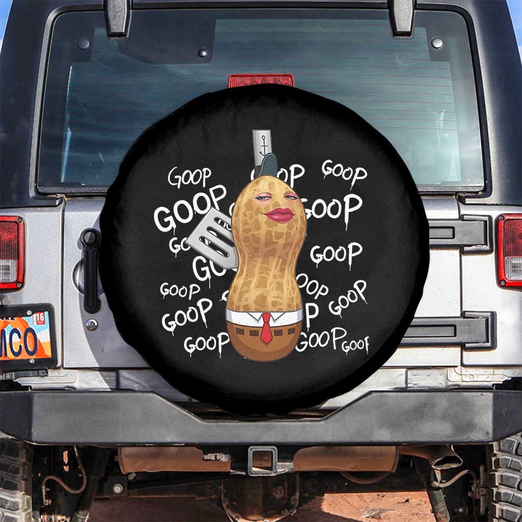 Funny Burnt Peanut Bungulator Spare Tire Cover Mhmmm Goop Goop