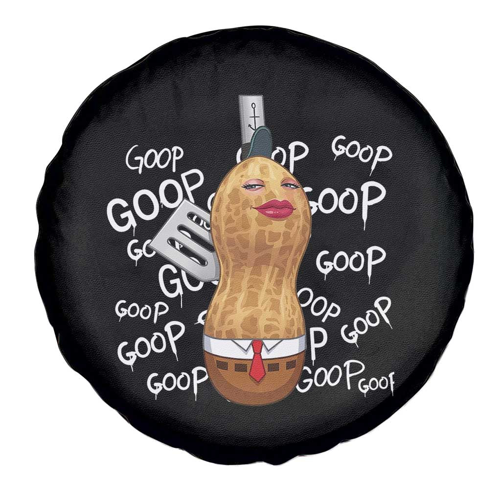 Funny Burnt Peanut Bungulator Spare Tire Cover Mhmmm Goop Goop