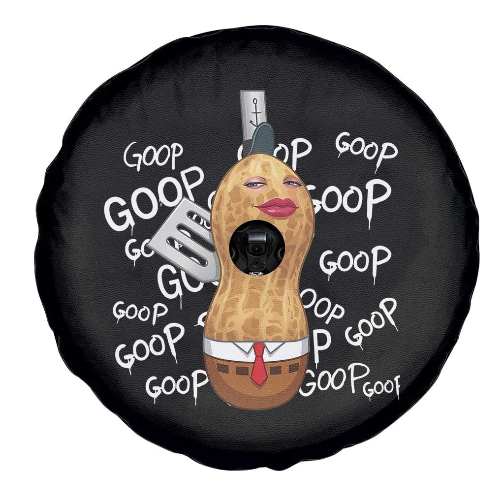 Funny Burnt Peanut Bungulator Spare Tire Cover Mhmmm Goop Goop