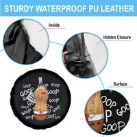 Funny Burnt Peanut Bungulator Spare Tire Cover Mhmmm Goop Goop