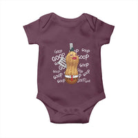 Funny Burnt Peanut Bungulator Baby Onesie Mhmmm Goop Goop