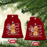 Funny Burnt Peanut Bungulator Ceramic Ornament Mhmmm Goop Goop