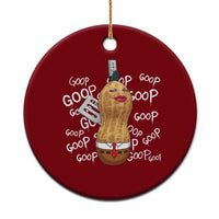 Funny Burnt Peanut Bungulator Ceramic Ornament Mhmmm Goop Goop