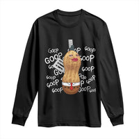 Funny Burnt Peanut Bungulator Long Sleeve Shirt Mhmmm Goop Goop