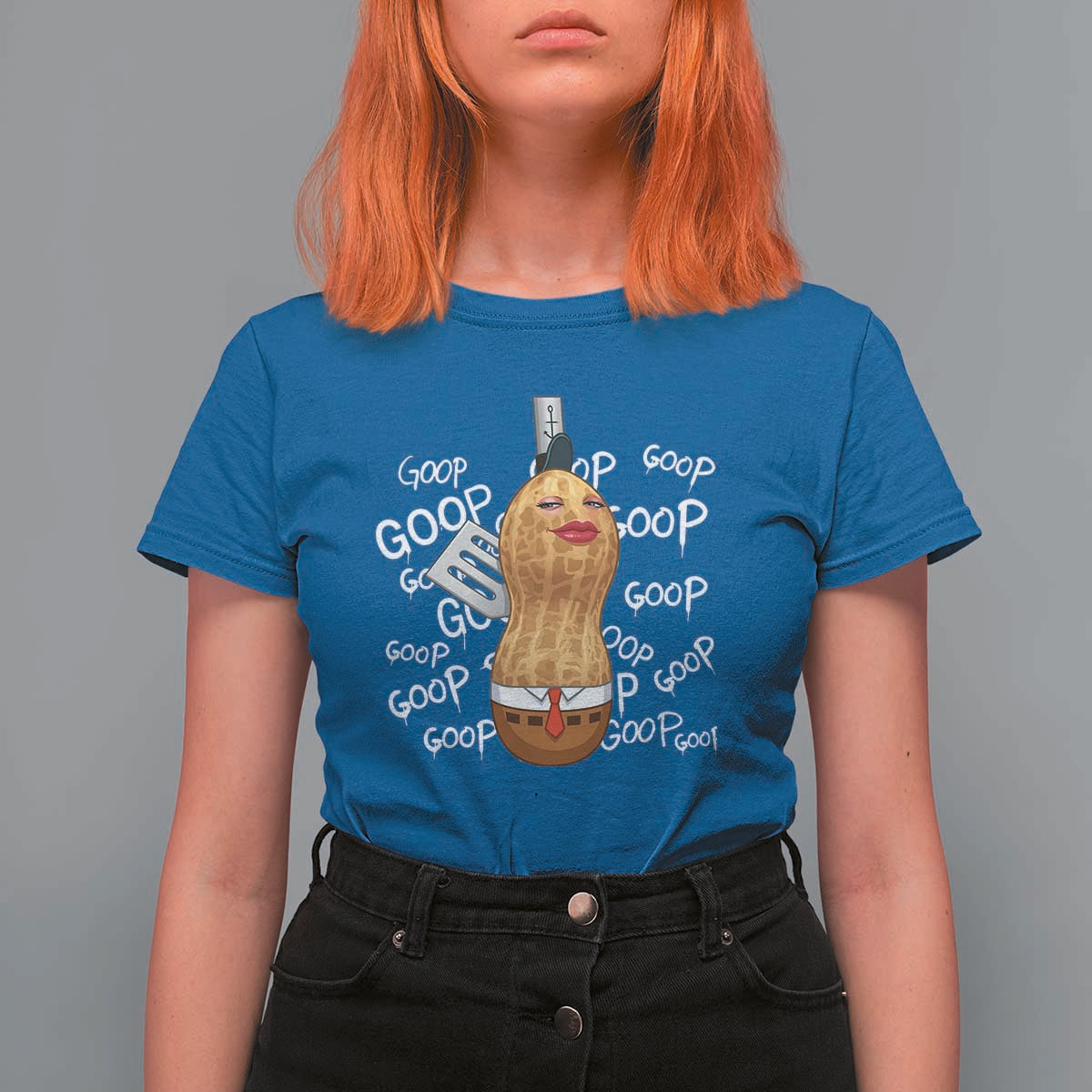 Funny Burnt Peanut Bungulator T Shirt For Women Mhmmm Goop Goop