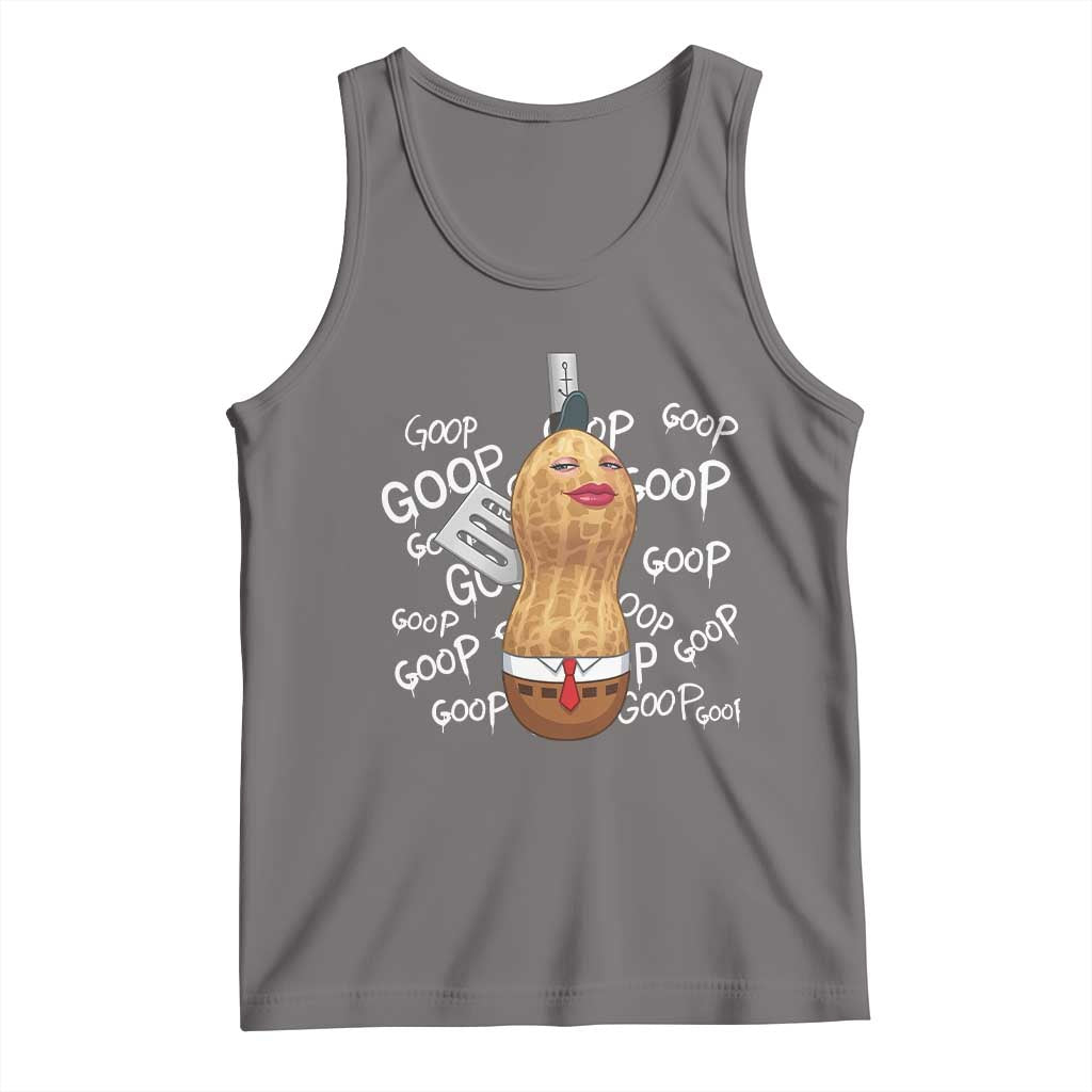 Funny Burnt Peanut Bungulator Tank Top Mhmmm Goop Goop