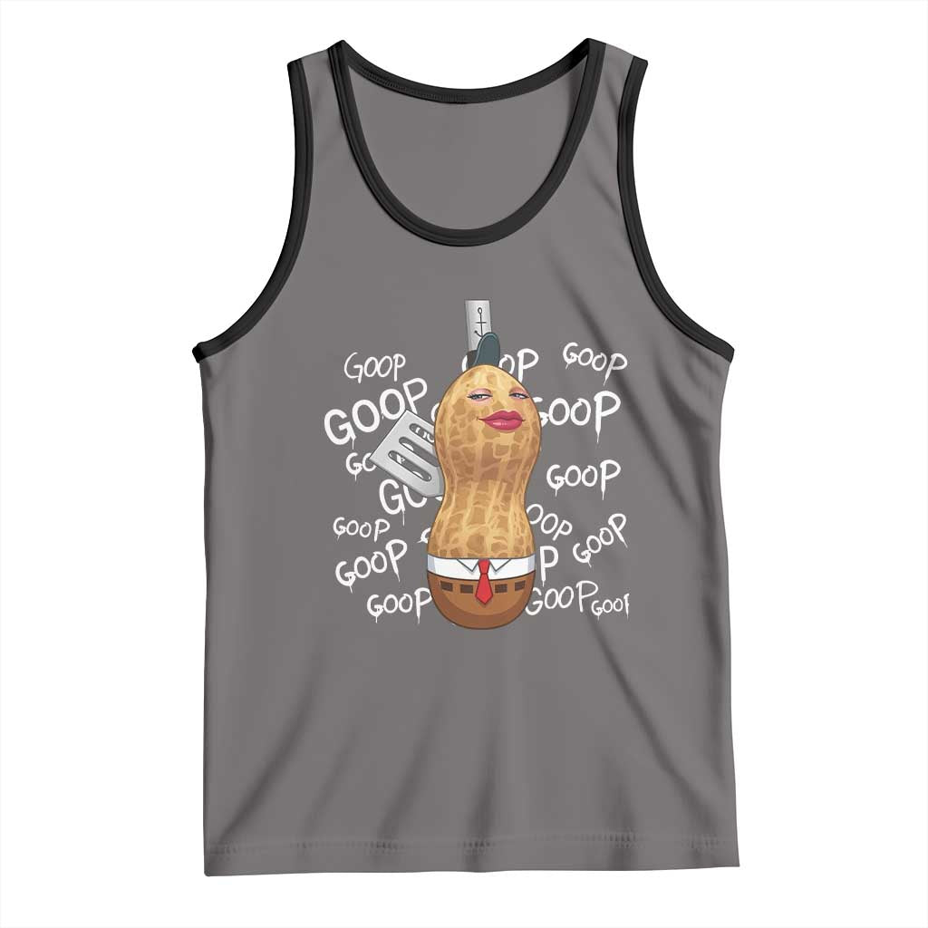 Funny Burnt Peanut Bungulator Tank Top Mhmmm Goop Goop
