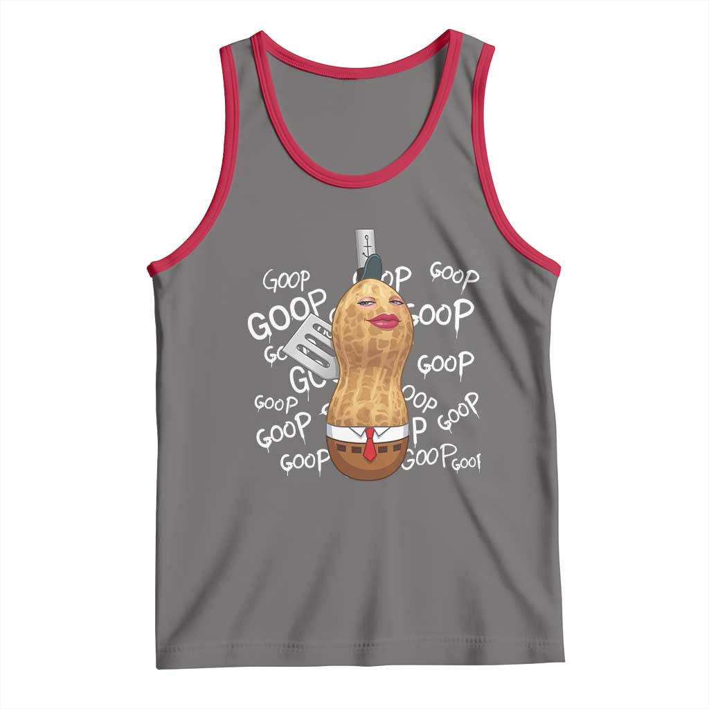 Funny Burnt Peanut Bungulator Tank Top Mhmmm Goop Goop