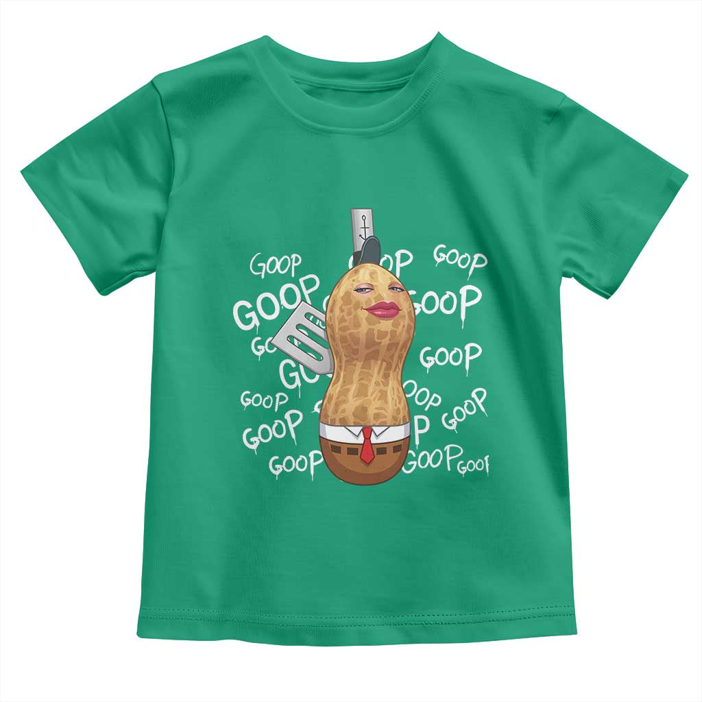 Funny Burnt Peanut Bungulator Toddler T Shirt Mhmmm Goop Goop