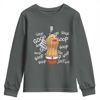 Funny Burnt Peanut Bungulator Youth Sweatshirt Mhmmm Goop Goop