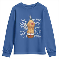 Funny Burnt Peanut Bungulator Youth Sweatshirt Mhmmm Goop Goop