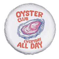 Oyster Club Spare Tire Cover Retro Summer Beach Vacation Gift