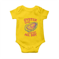 Oyster Club Baby Onesie Retro Summer Beach Vacation Gift