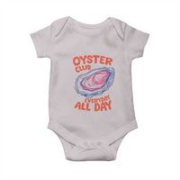 Oyster Club Baby Onesie Retro Summer Beach Vacation Gift