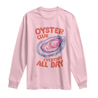 Oyster Club Long Sleeve Shirt Retro Summer Beach Vacation Gift