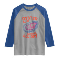 Oyster Club Raglan Shirt Retro Summer Beach Vacation Gift