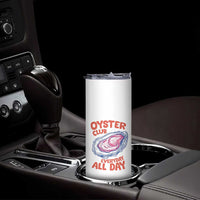 Oyster Club Skinny Tumbler Retro Summer Beach Vacation Gift