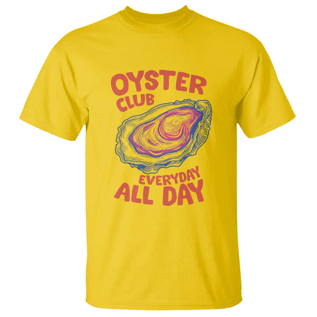 Oyster Club T Shirt Retro Summer Beach Vacation Gift