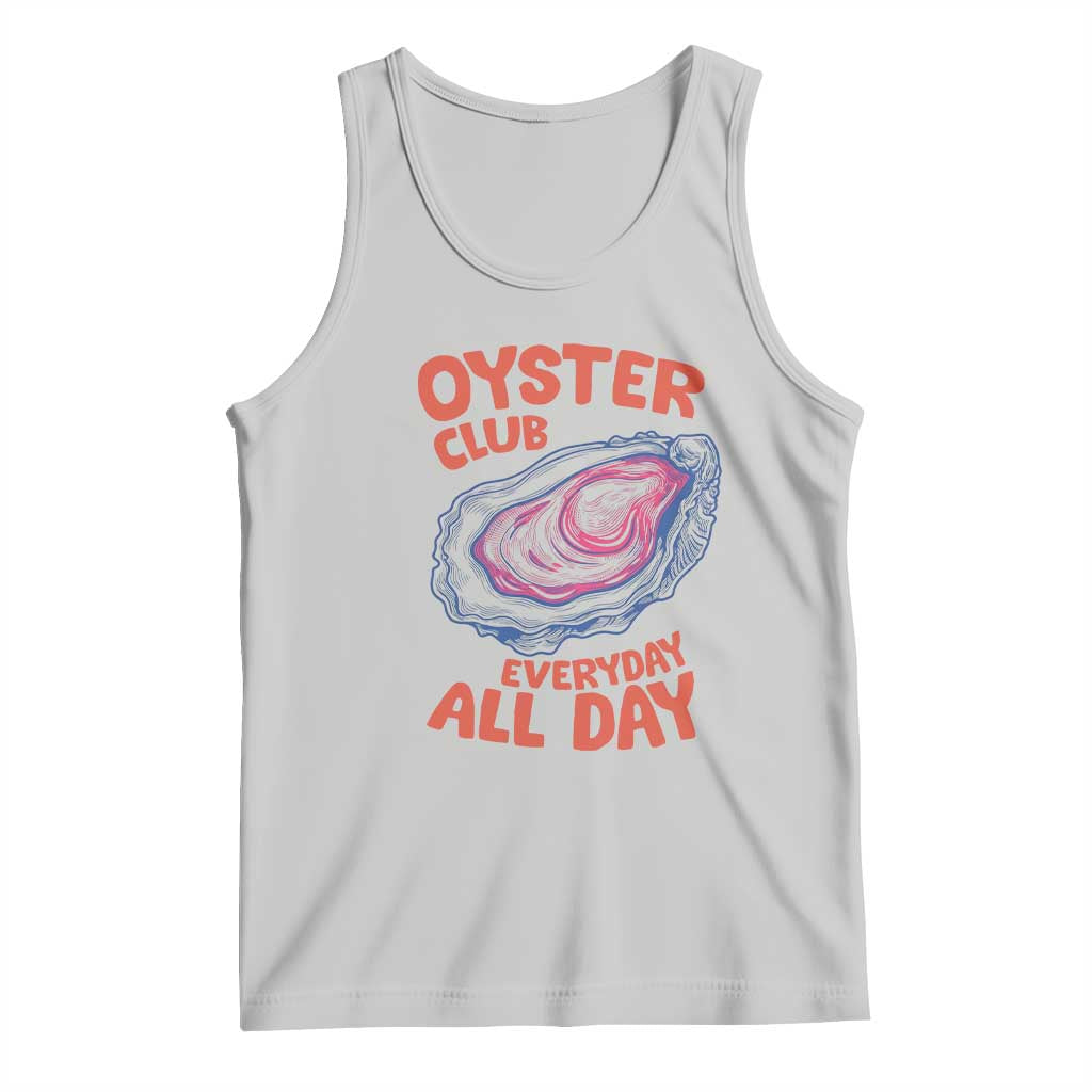 Oyster Club Tank Top Retro Summer Beach Vacation Gift