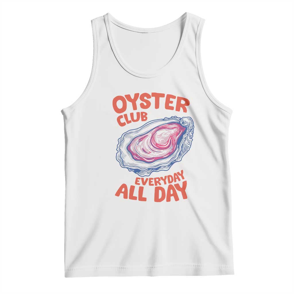 Oyster Club Tank Top Retro Summer Beach Vacation Gift