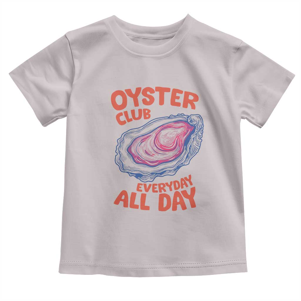 Oyster Club Toddler T Shirt Retro Summer Beach Vacation Gift