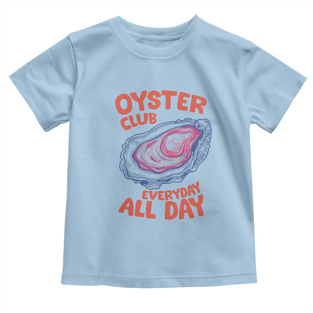 Oyster Club Toddler T Shirt Retro Summer Beach Vacation Gift
