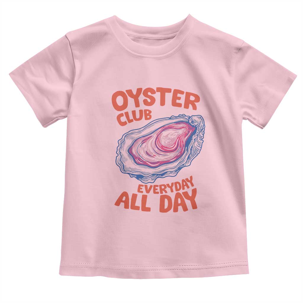 Oyster Club Toddler T Shirt Retro Summer Beach Vacation Gift