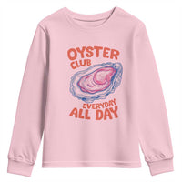 Oyster Club Youth Sweatshirt Retro Summer Beach Vacation Gift