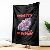 Moister Than An Oyster Throw Blanket Funny Inappropriate Adult Humor