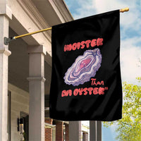 Moister Than An Oyster Garden Flag Funny Inappropriate Adult Humor