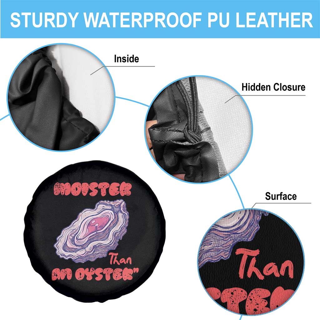 Moister Than An Oyster Spare Tire Cover Funny Inappropriate Adult Humor