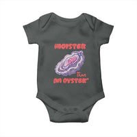 Moister Than An Oyster Baby Onesie Funny Inappropriate Adult Humor