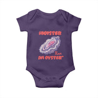 Moister Than An Oyster Baby Onesie Funny Inappropriate Adult Humor