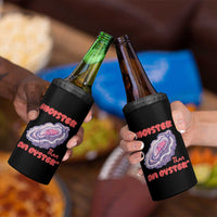 Moister Than An Oyster 4 in 1 Can Cooler Tumbler Funny Inappropriate Adult Humor