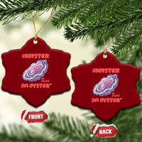 Moister Than An Oyster Ceramic Ornament Funny Inappropriate Adult Humor