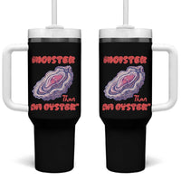 Moister Than An Oyster Tumbler With Handle Funny Inappropriate Adult Humor