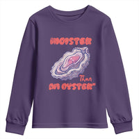Moister Than An Oyster Youth Sweatshirt Funny Inappropriate Adult Humor