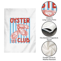 Oyster Club Garden Flag Coastal Girls Trip Beach Vacation Gift