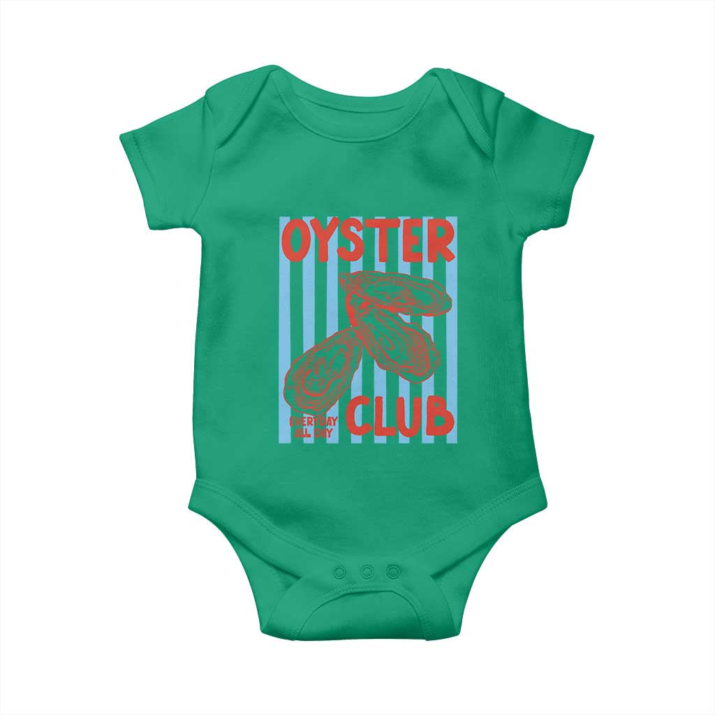 Oyster Club Baby Onesie Coastal Girls Trip Beach Vacation Gift
