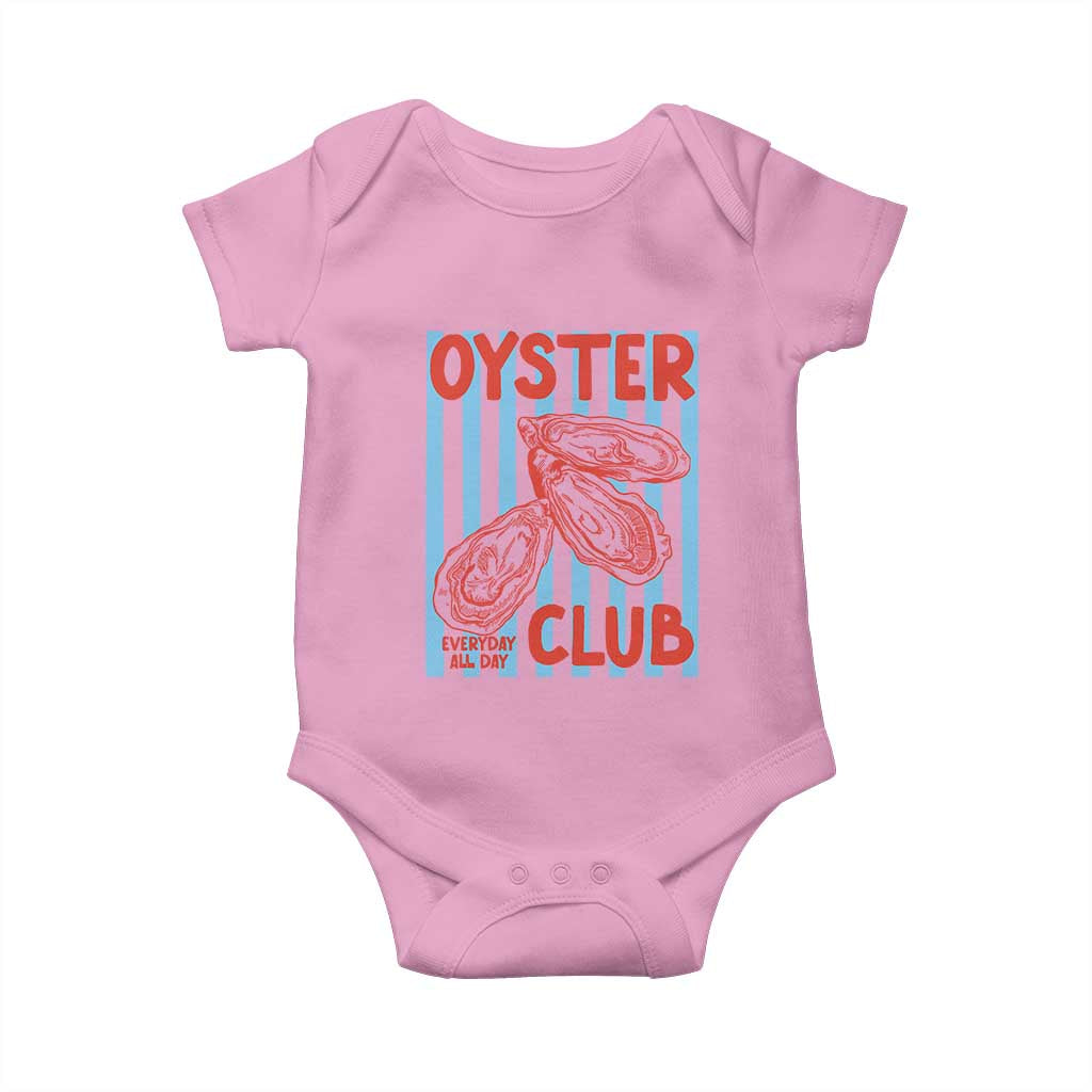 Oyster Club Baby Onesie Coastal Girls Trip Beach Vacation Gift