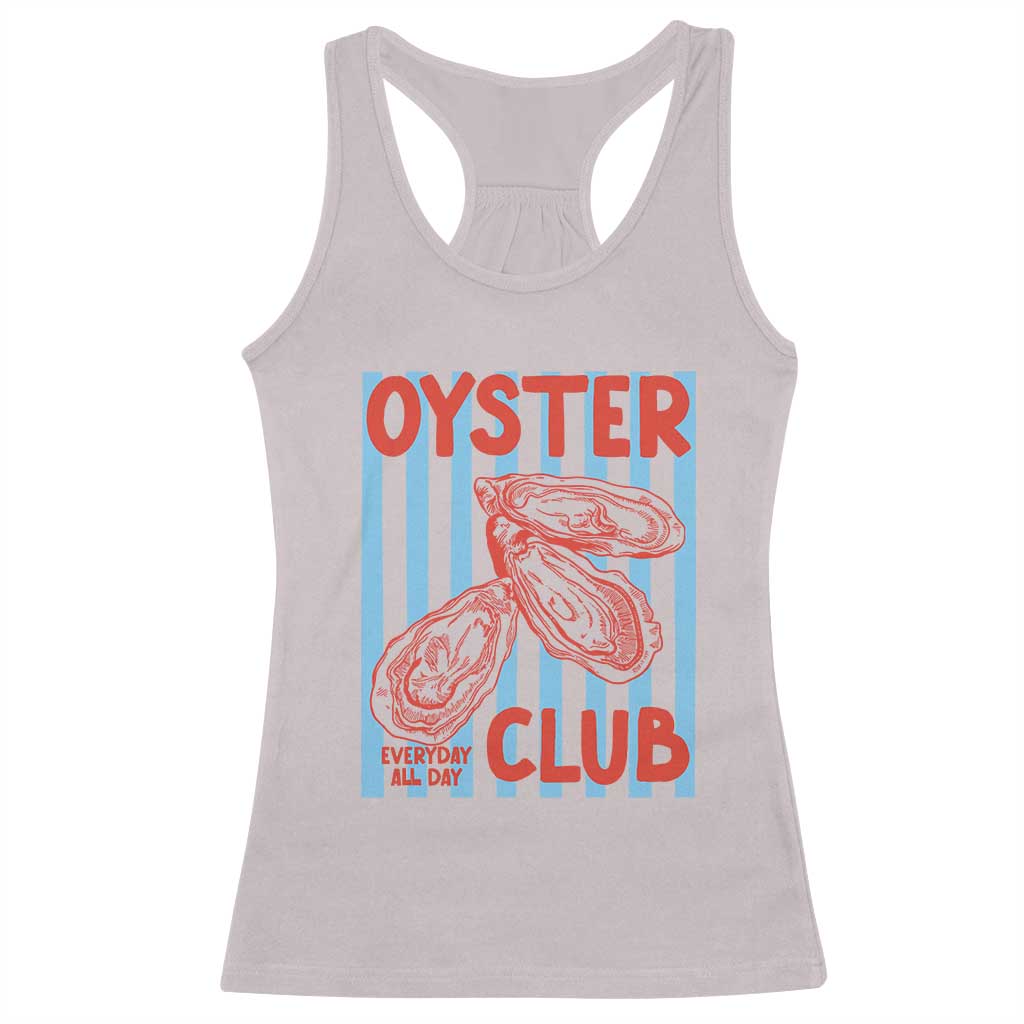 Oyster Club Racerback Tank Top Coastal Girls Trip Beach Vacation Gift