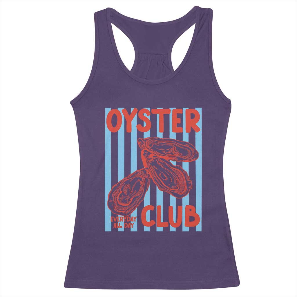 Oyster Club Racerback Tank Top Coastal Girls Trip Beach Vacation Gift
