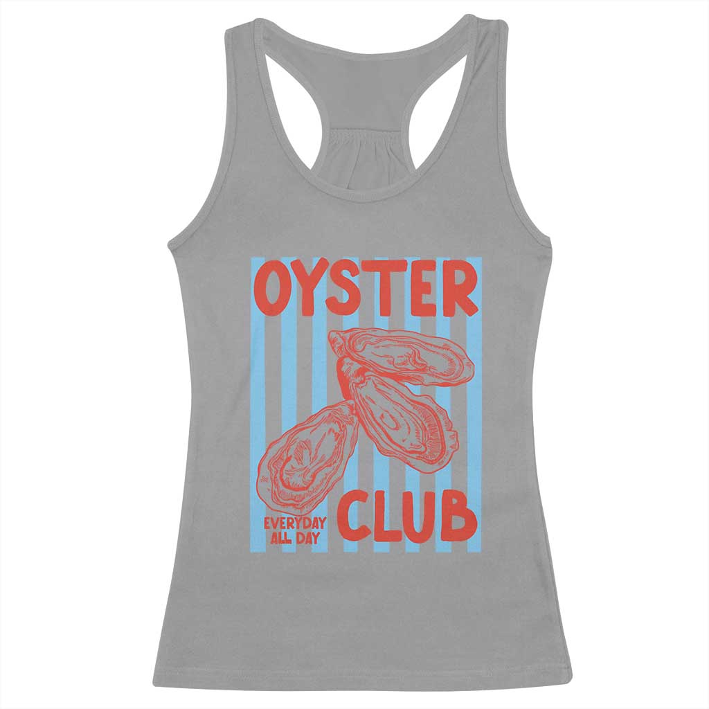 Oyster Club Racerback Tank Top Coastal Girls Trip Beach Vacation Gift
