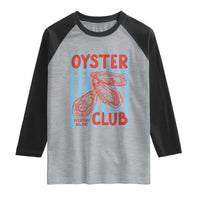 Oyster Club Raglan Shirt Coastal Girls Trip Beach Vacation Gift