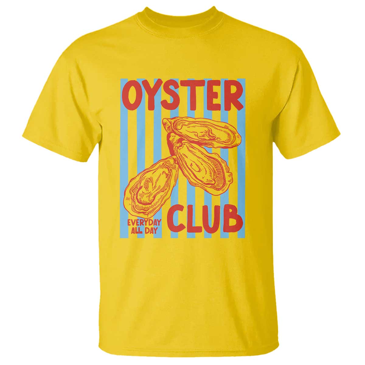 Oyster Club T Shirt Coastal Girls Trip Beach Vacation Gift