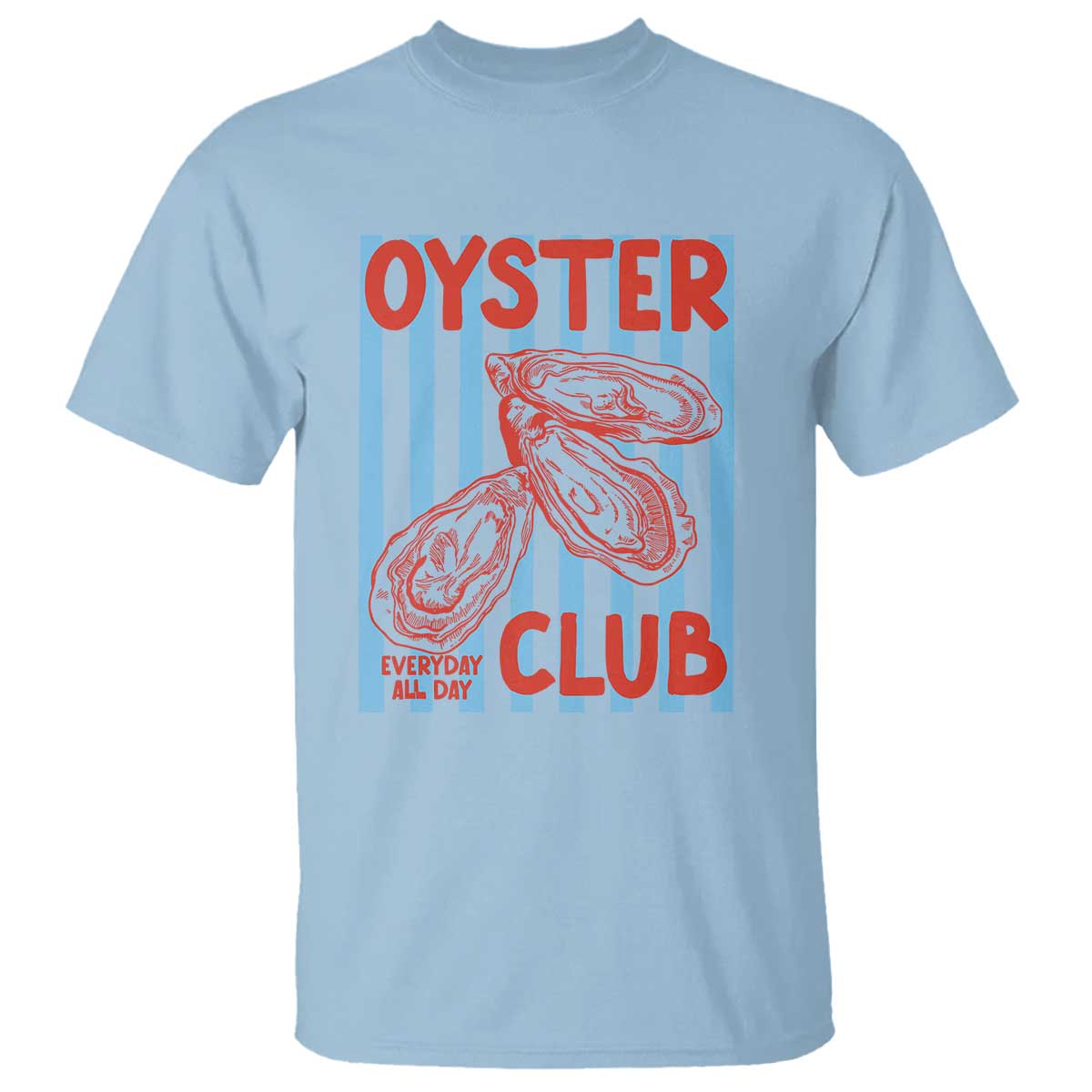 Oyster Club T Shirt Coastal Girls Trip Beach Vacation Gift