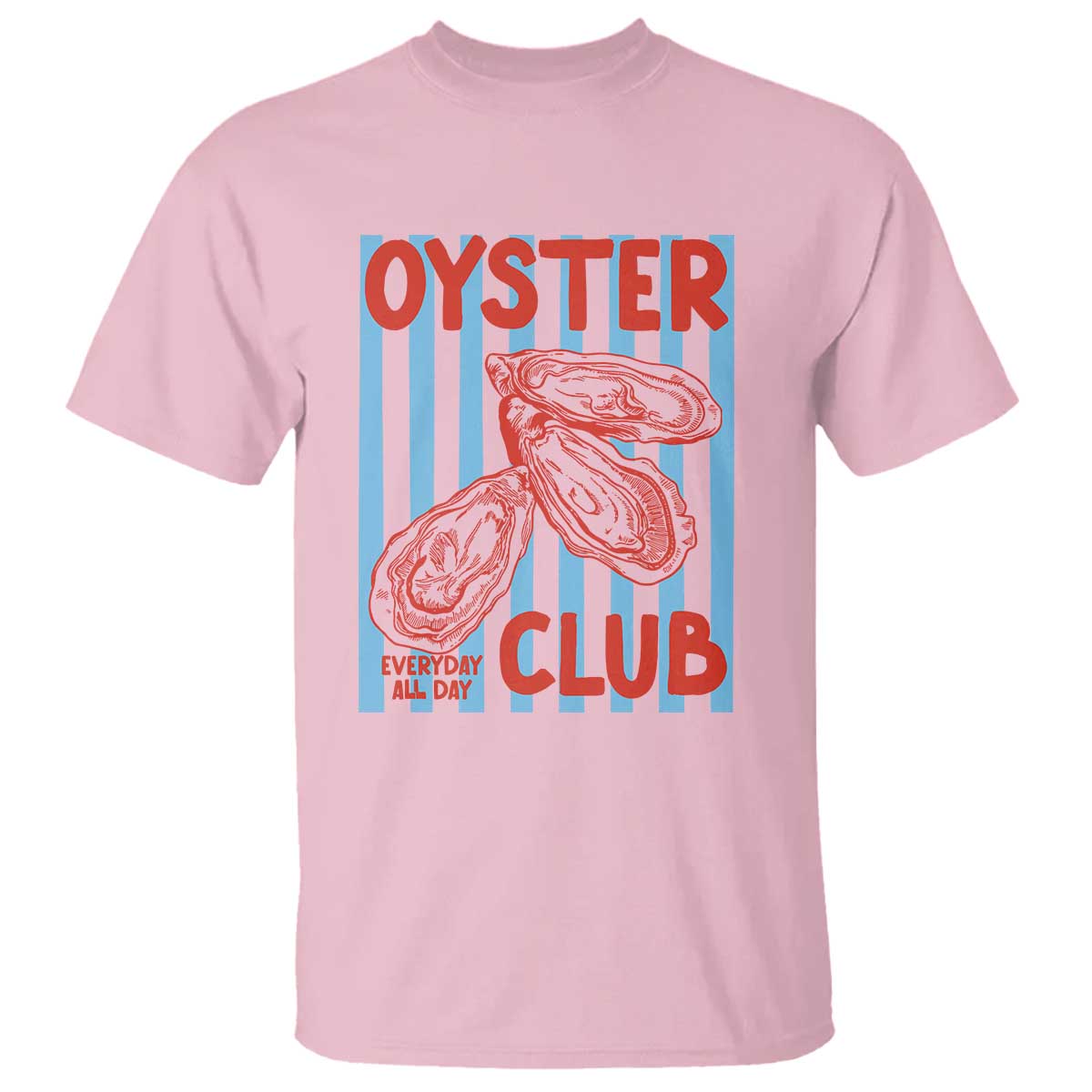 Oyster Club T Shirt Coastal Girls Trip Beach Vacation Gift