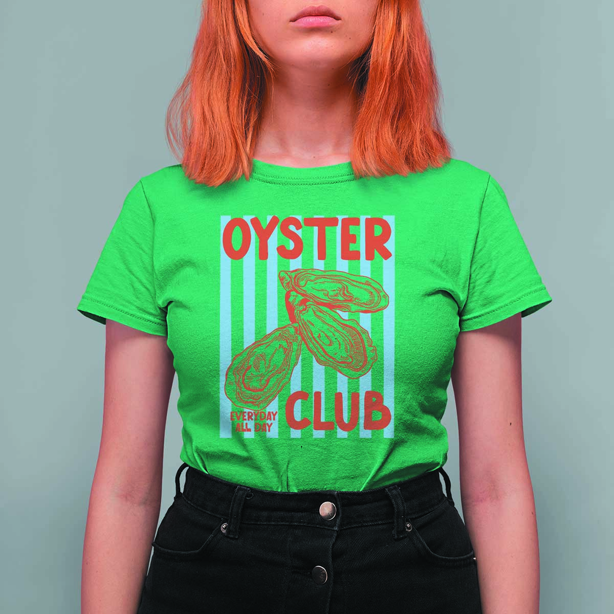 Oyster Club T Shirt For Women Coastal Girls Trip Beach Vacation Gift