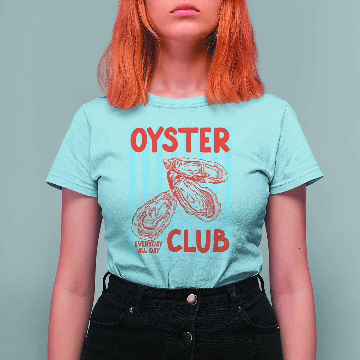 Oyster Club T Shirt For Women Coastal Girls Trip Beach Vacation Gift