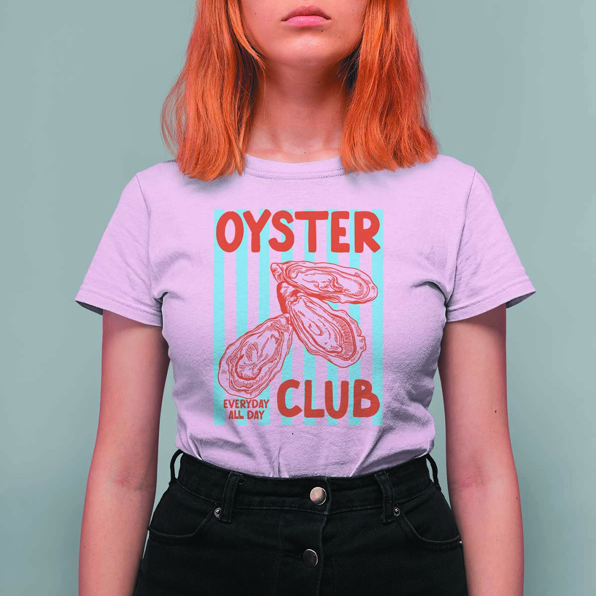Oyster Club T Shirt For Women Coastal Girls Trip Beach Vacation Gift